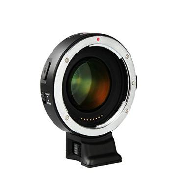 Imagem de Viltrox Adaptador de montagem de lente EF-E II 0,71x para lentes Canon EF-Mount para selecionar câmeras Sony E-Mount