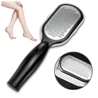 Imagem de Ralador Raspador Para Pés e Mãos Calos Calosidades Pele Grossa Morta Desbastador Esfoliante Manual Portatil Palaziun