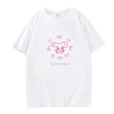 Imagem de Camiseta Seventeen Japan Dome Tour Concert Star Style Support Camiseta estampada algodão camisetas tamanho grande, Seungkwan, G