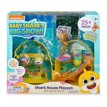 Imagem de Baby Shark Playset Casa Tubarão Com Luz e Som Sunny - 2364