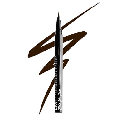 Imagem de NYX PROFESSIONAL MAKEUP Epic Ink Liner, Waterproof Liquid Eyeliner - Brown, Vegan Formula