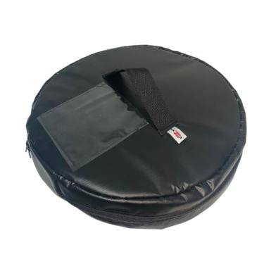 Imagem de Bolsa Case Redonda Térmica Para Duas Pizzas 45x12cm Impermeável