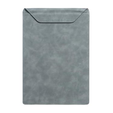 Imagem de Vensool Pasta de prancheta de couro, prancheta, portfólio de negócios com suporte para caneta, arquivo A4 e capa para documentos