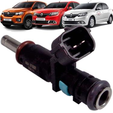 Imagem de 1 Bico Injetor Renault Logan Kwid Sandero 1.0 12V 166003188R