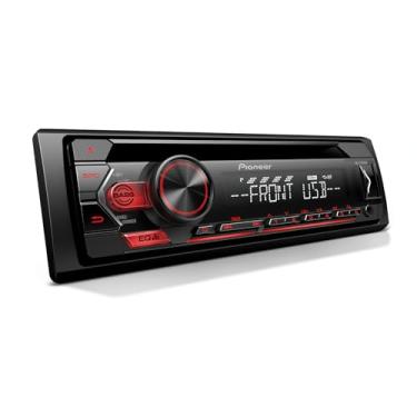 Imagem de Pioneer Receptor de CD DEH-S1200UB 1-Din – USB, AUX, reprodução FLAC, rádio AM/FM, saída 50W x 4, MIXTRAX, face destacável, equalizador predefinido, aumento de graves, controle remoto incluído