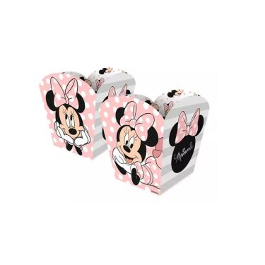 Imagem de Cachepot Minnie Mouse Rosa C/4 Regina