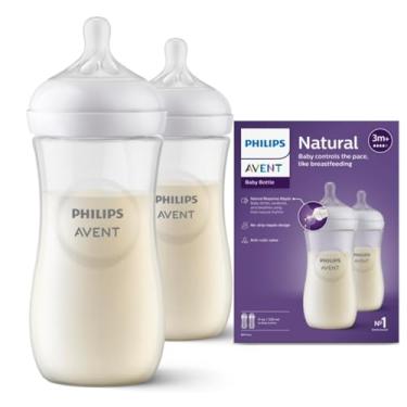 Imagem de Kit Duplo Mamadeira Pétala 3.0 3m+ Philips Avent SCY906/02 330ml