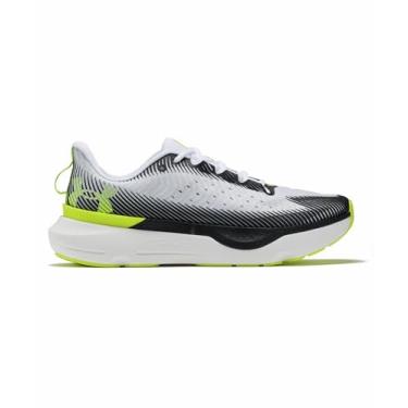 Imagem de Under Armour Tênis masculino Infinite 6, (103) Branco/Cinza Halo/Preto, 42