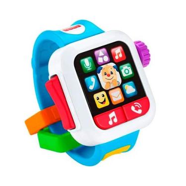 Imagem de Aprender e Brincar Meu Primeiro Smartwatch Fisher-Price GMM55 - Mattel