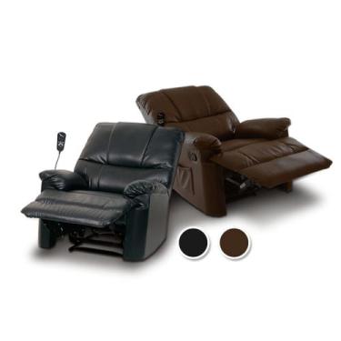 Imagem de Poltrona Massageadora do Papai Reclinável Relaxmedic - Marrom, U, UNIC