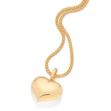 Imagem de Colar + Pingente Rommanel Melhor Presente Feminino Banhado A Ouro 18k