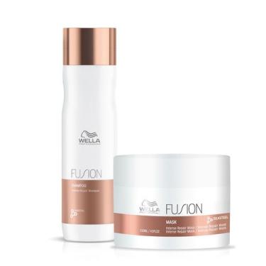 Imagem de Kit Wella Professionals Fusion Shampoo e Máscara (2 produtos)