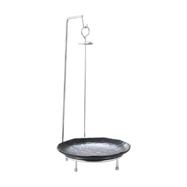 Imagem de Ioensy Suporte para Kebab, Espeto para Grelhar, Acessórios para Churrasco, Suporte para Churrasco, Espeto para Churrasco, Suporte para Cozinhar ao Ar Livre, Preto