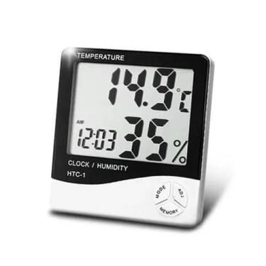 Imagem de Termômetro Digital Com Higrômetro Htc-1 - Jiaxi