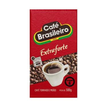 Imagem de Café Torrado e Moído Café Brasileiro Extra Forte a Vácuo 500g