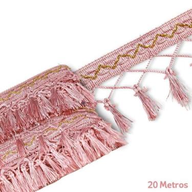 Imagem de Pingente De Seda Tassel - Fita- Rose - Nº: 135 C/20M- Nybc