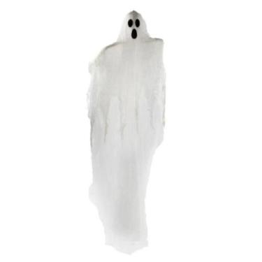 Imagem de Decoração Halloween Fantasma Gigante 170 cm pra Pendurar - Fantasias C
