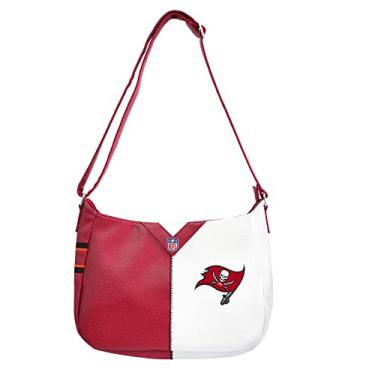 Imagem de Little Earth 300139-BUCC: Tampa Bay Buccaneers Pebble Split Hobo