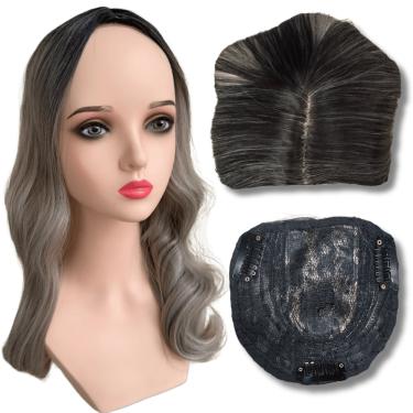 Imagem de Prótese capilar feminina topo de tic-tac fibra orgânica