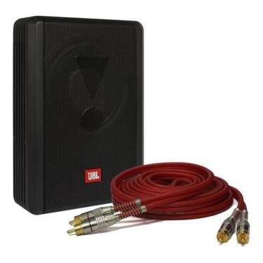 Imagem de Caixa JBL Ativa Amplificada SW8A-MS 200 Watts Rms + Cabo RCA Blindado