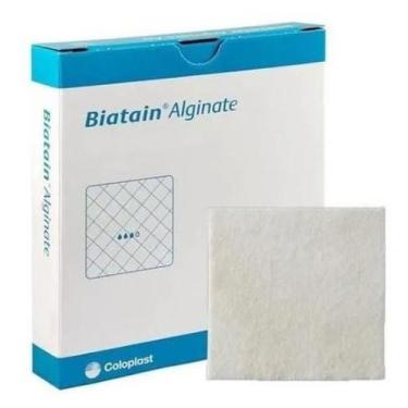 Imagem de Biatain Ag Curativo De Alginato De Cálcio E Prata Coloplast 3760 - 10X