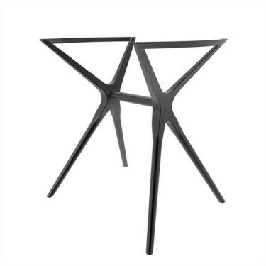Imagem de Base para Mesa de Cozinha Retangular Baletto Titânio (55x66 cm) - I''m
