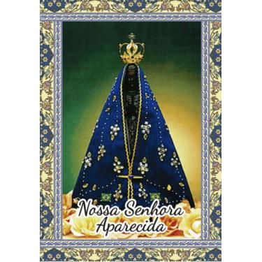 Imagem de 1.000 Santinhos N S Sra Nossa Senhora Aparecida Milheiro (oração no ve