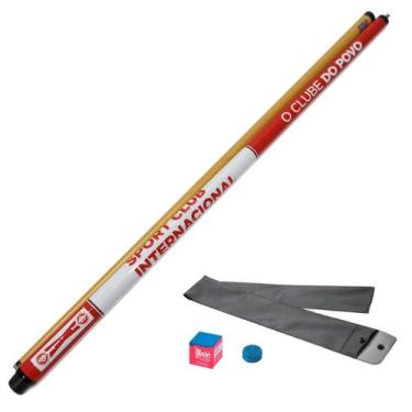 Imagem de Taco de Sinuca Desmontável Oficial do Internacional IN07 Tacos Brasil