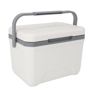 Imagem de Refrigerador Portátil Leve 6L Com Isolamento de Alta Densidade, 30% Mais Leve, à Prova de Vazamentos, Mantém o Gelo por 5 Dias, para Praia, Camping, Utilização Não Autorizada,