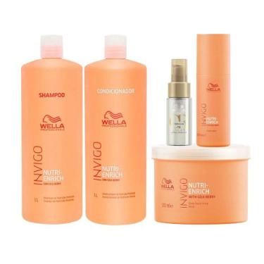 Imagem de Wella Professionals Invigo Nutri-Enrich Kit  Shampoo + Condicionador +