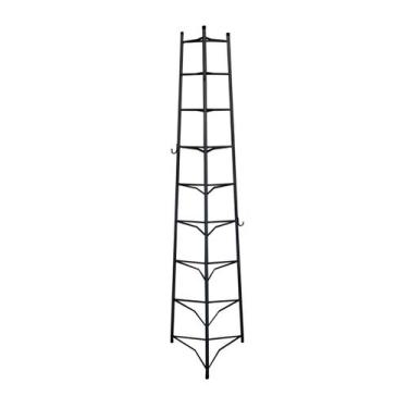 Imagem de Tripé Porta Panelas Estrela Preto 9 Compartimentos 174cm - Ouro Minas