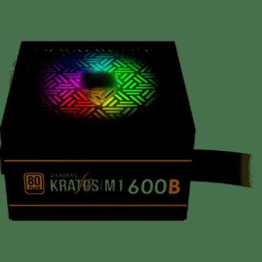 Imagem de Fonte atx 600w 80 plus bronze rgb gamdias kratos m1 - m1-600b
