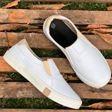 Imagem de Sapatenis Casual Masculino Slip On Fechamento Elastico Sem Cadarço - O