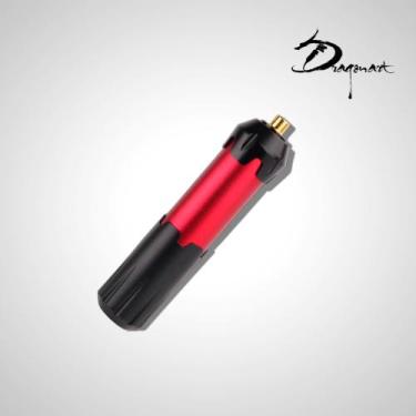 Imagem de Máquina De Tatuagem Caneta Pen Shell - DragoArt, Vermelho