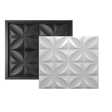 Imagem de Forma 3d Para Gesso - Molde 3d Para Gesso 50x50cm - Mini Roma - Ponto 