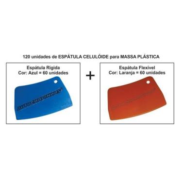 Imagem de Aplicador espátula celulóide rígida - AUTOCHAPINHAS