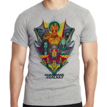 Imagem de Camiseta Guardiões da Galáxia colorido Blusa criança infantil juvenil 