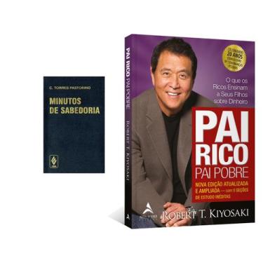 Imagem de Minutos de sabedoria- C. Torres Pastorino + Pai Rico, Pai Pobre-Edição