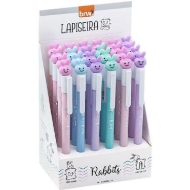 Imagem de Lapiseira 0.7MM Plástica Rabbits 4 Cores Sortidas - Display com 24 Uni