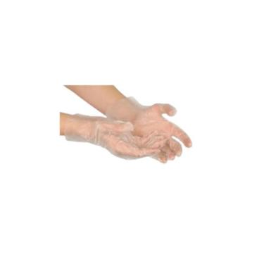 Imagem de Luvas Plástica Descartáveis Transparente Multiuso - Topmixshop