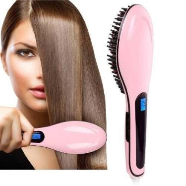 Imagem de Escova Mágica Alisadora Fast Hair Straightener - BCS, bivolt