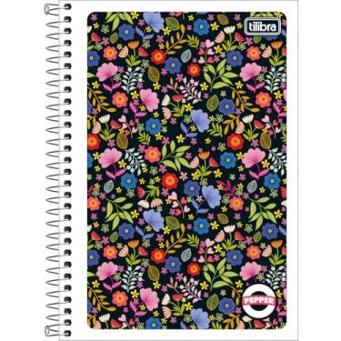 Imagem de Caderno Espiral 1/4 Flexivel Pepper 80Fls. Pacote Com 06-85093