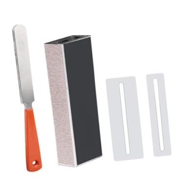 Imagem de YIJU Kit de ferramentas de manutenção para reparo de guitarra, coroamento de trastes de guitarra, acessórios de lima de luthier, kits de nivelamento de