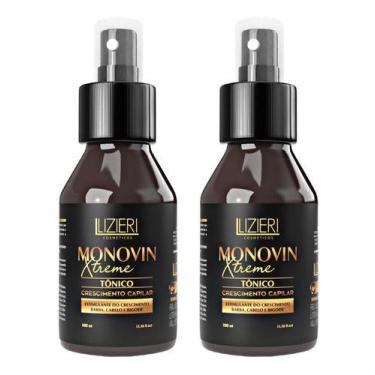 Imagem de 2 Tônico Monovin Crescimento Capilar Tratamento Antiqueda - Lizieri Co