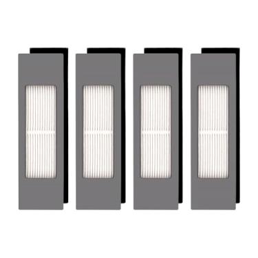 Imagem de (4 peças) Filtro HEPA N10 compatível com Ecovacs Deebot N10 N10 Plus OZMO 920 950 T5 T8 Aivi MAX T9 N5 N7 N8+ N8 Pro Plus DX55 DX93 DJ65, peças de reposição 4 filtros