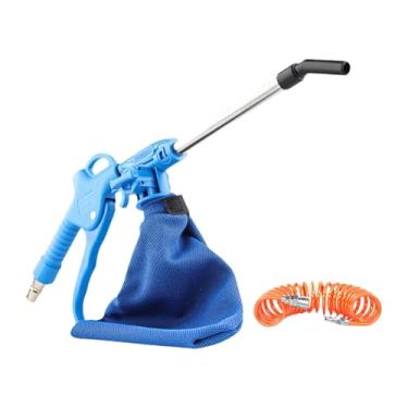 Imagem de Almencla Ferramenta pneumática de vácuo e de ar Bocal de sucção Remoção de poeira de computador Compressor de ar de limpeza automática Soprador Aspirador, com Mangueira Enrolada