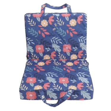 Imagem de Almofada Grossa para Ajoelhar Jardim, Suporte e Proteção Confortáveis, Joelheira Multiuso para Jardim, Banho, Ioga, Almofada de Joelho, Almofada de Espuma para Ajoelhar, (BLUE)