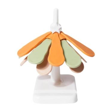 Imagem de DimyFew Coasters de árvore com suporte placa quente esteiras placemats forma de árvore de natal, trivets de árvore conjunto suportes de pote quente para placa