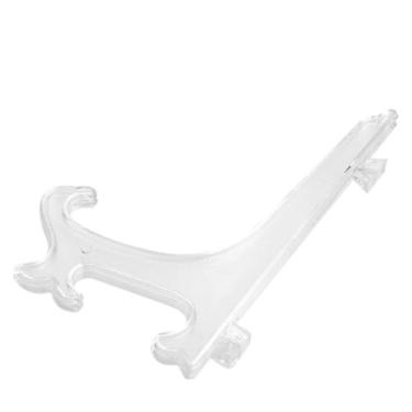 Imagem de 10pcs Suportes de Placa de Plástico Rack de Exibição para Porta-retratos Suporte Decorativo (Plástico metálico)