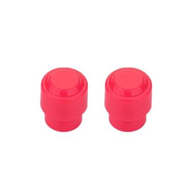 Imagem de DIAO79NI 2 peças de interruptor de barril de guitarra de plástico, botão seletor de captador de 3 vias para Telecaster EUA/Importação Tele, rosa